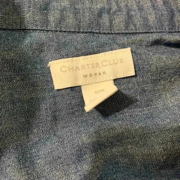 Charter Club Women size 16W blazer - Picture 3 of 4